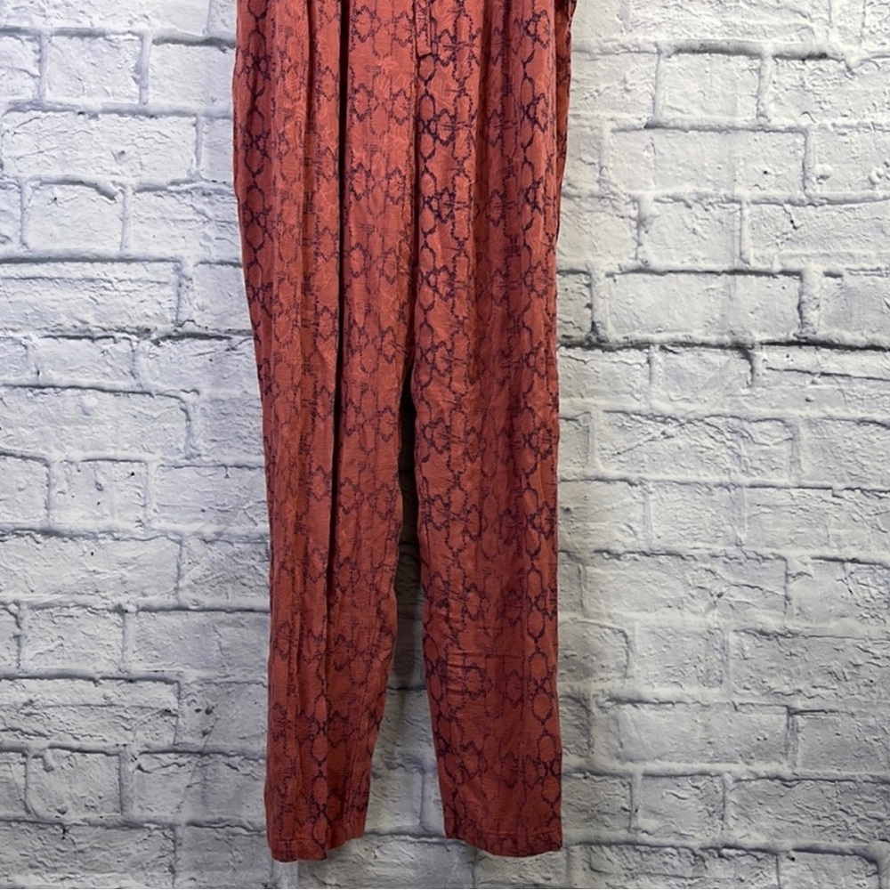 Free People Women’s Tomato Comb Rayon Romper Size Large - Picture 3 of 7
